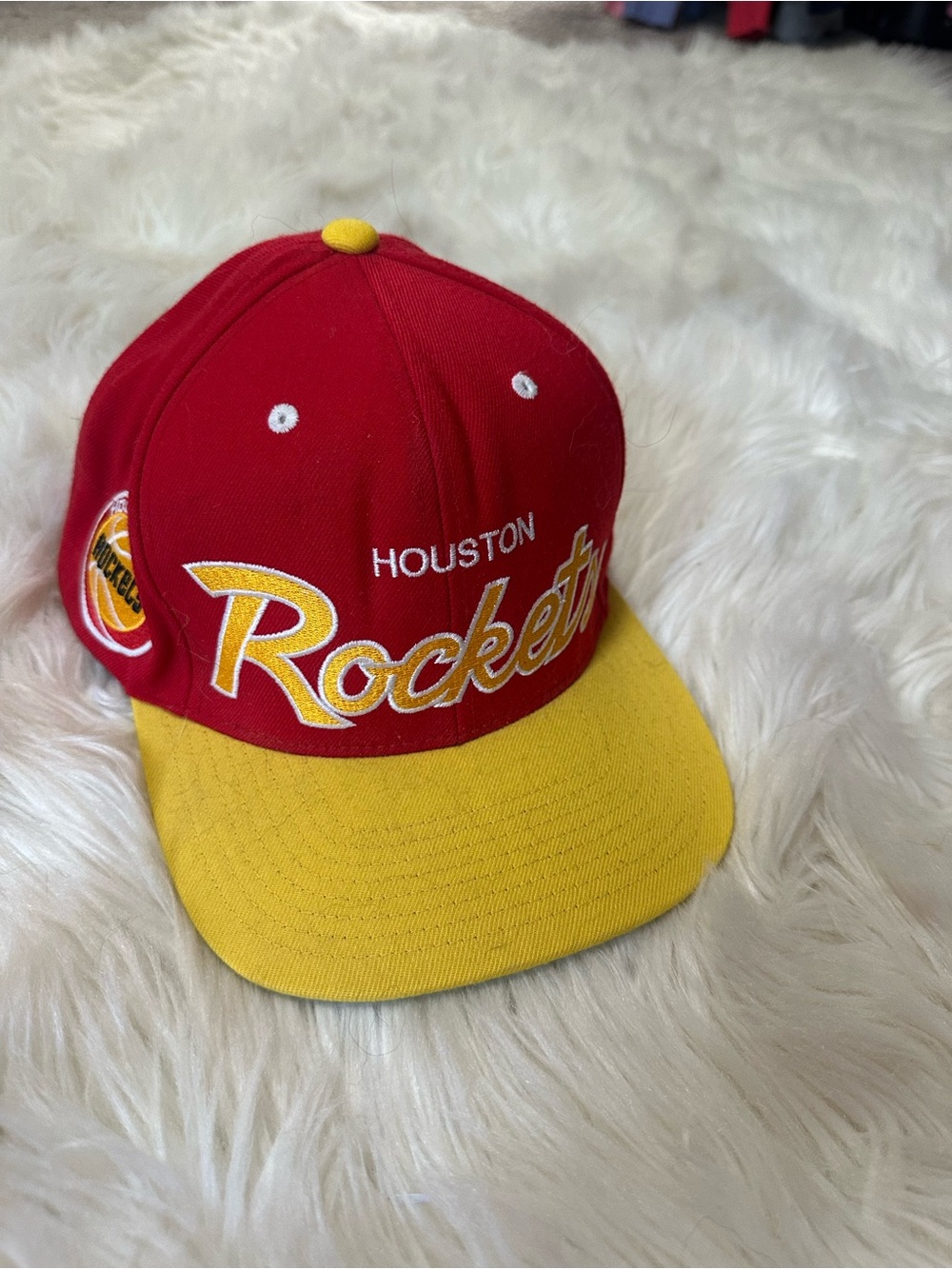 Vintage Houston Rockets Mitchell & Ness Snapback Hat